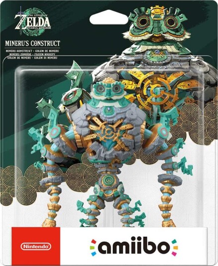 The Legend of Zelda: Tears of the Kingdom Mineru's Construct amiibo Nintendo
