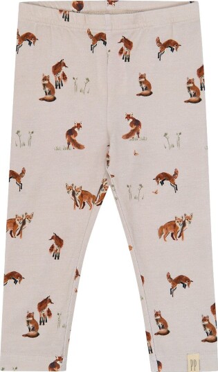 Petit Piao Leggings PPStar Grå Morgen Fox AOP Petit Piao 1 år (80) Leggings Beige Brun Petit Piao Leggings PPStar Grå Morgen Fox AOP Petit Piao 1 år (80) Leggings Beige Brun