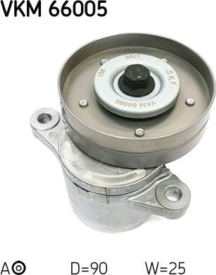 Strammehjul, kilerem SKF VKM 66005