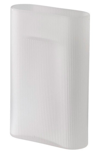 Muuto Ridge Vase H35 Hvit Lampemesteren Muuto Ridge Vase H35 Hvit Lampemesteren