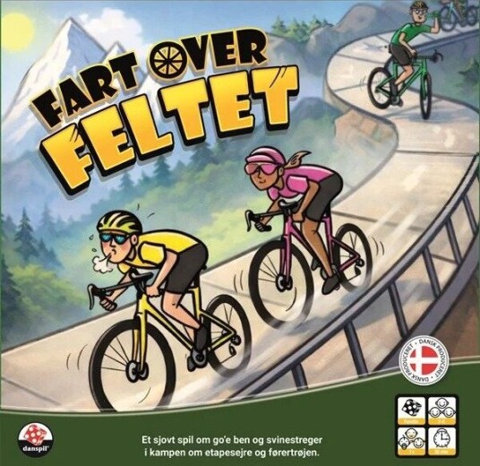 Danspil Fart over Feltet Brettspill