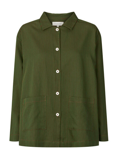 STUDIO FEDER Malou Shirt - Khaki green - XS