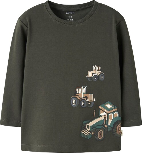 Name It Genser NmmLawrence Peat m. Trykk Name It 5 år (110) Genser Armygrønn