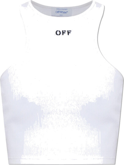 Off White Dame Topper Hvit M,