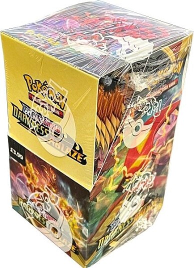 Pokémon SWSH Darkness Ablaze Booster Box 18 booster