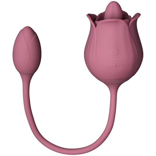 Amaysin Licking Rose and Egg Vibrator - Rose Amaysin Licking Rose and Egg Vibrator - Rose