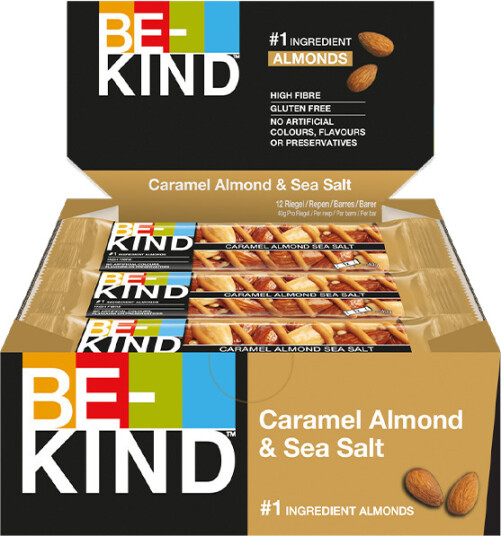 12 x BeKind Core Bar 40 g Caramel Almond & Sea Salt 12 x BeKind Core Bar 40 g Caramel Almond & Sea Salt