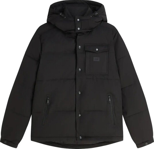 Scotch & Soda Hooded Puffer Jacket METEORITE S
