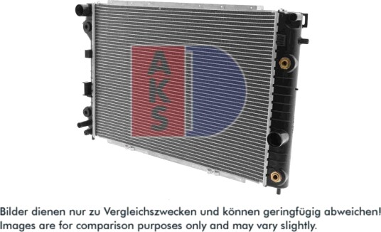 AKS DASIS 151250N Radiator motorkjøling