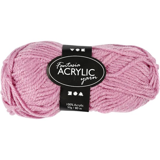 Creativ Company Akrylgarn  Fantasia 80 m 50 g/1 nst