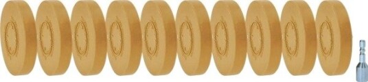 Ks Tools 515.5486 Pleieprodukter For Gummi, 10 Stk