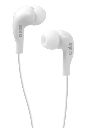 Sbs Teinearwl, Koblet Med Ledninger (Ikke Trådløs), 100 - 16000 Hz, Samtaler/Musikk, Hodesett, Hvit