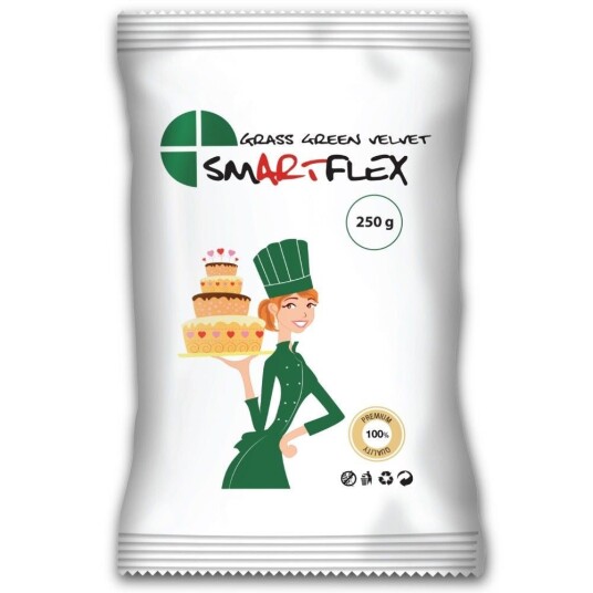 Smartflex Gressgrønn Fondant Velvet 250g 