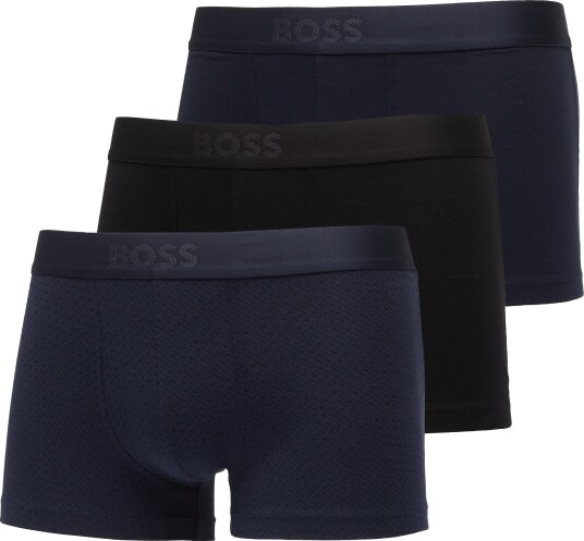 Boxershorts Hugo Boss Men-B-Trunk 3-Pack Boss One D Blue S