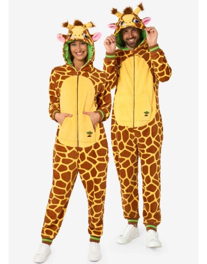 Oppo Giraff Onesie Kigurumi Unisex Kostyme til Voksen Opposuits X Small