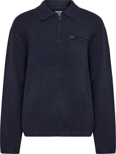Levi"s® Boulder Collared Half Zip Navy   BLUES   L