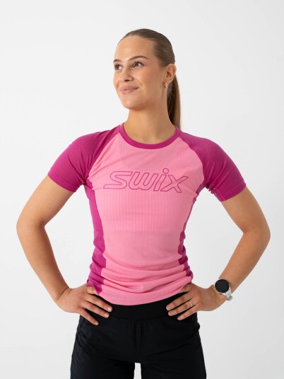 Swix RaceX Light Short Sleeve Rosa XS Swix RaceX Light Short Sleeve Rosa XS