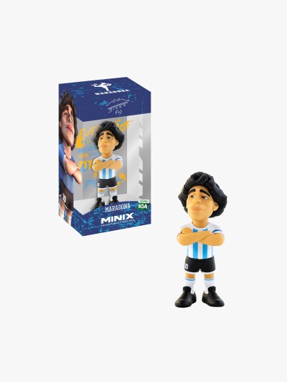 Minix Maradona Fotball Figur 12cm Samlefigur