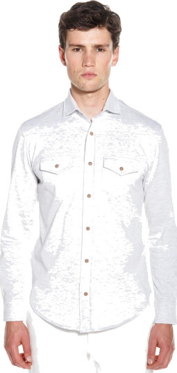 Eleventy Herre Skjorter Grå 2XL,