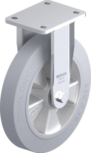 Blickle 693564 Bo-Alev 250K-Sg Fast Hjul Hjuldiameter: 250 Mm Bæreevne (Maks.): 650 Kg 1 Stk