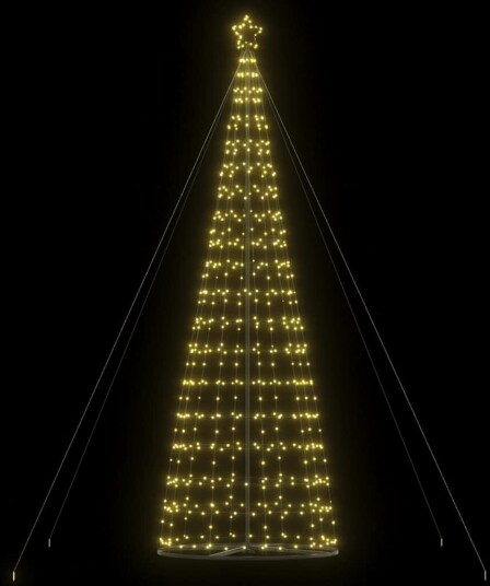  LED Juletre 1534 LEDs Varm Hvit 503 cm