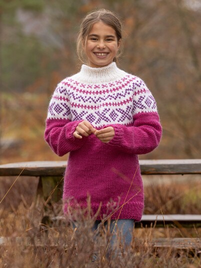 Viking Garn 2302 09B Miranda Genser