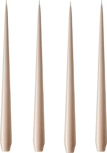 ester & erik ester & erik lys 4 stk. lakket ice latte 32 cm