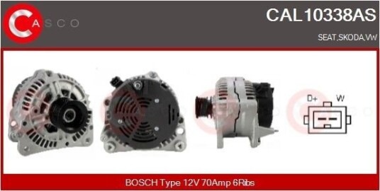 CASCO CAL10338AS Dynamo