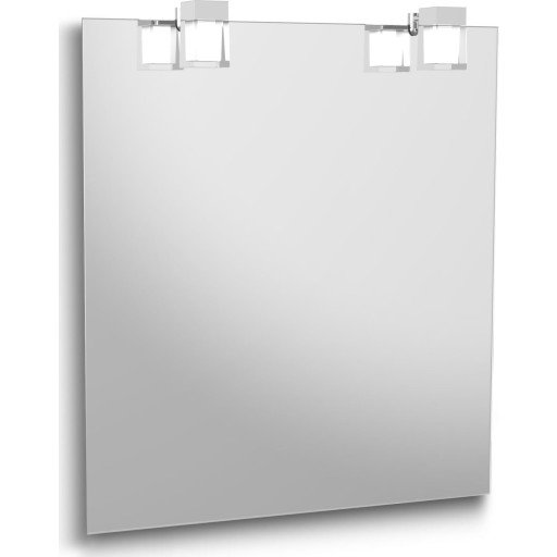 Gustavsberg Artic Speil m/Belysning 60x65 cm Gustavsberg Artic Speil m/Belysning 60x65 cm