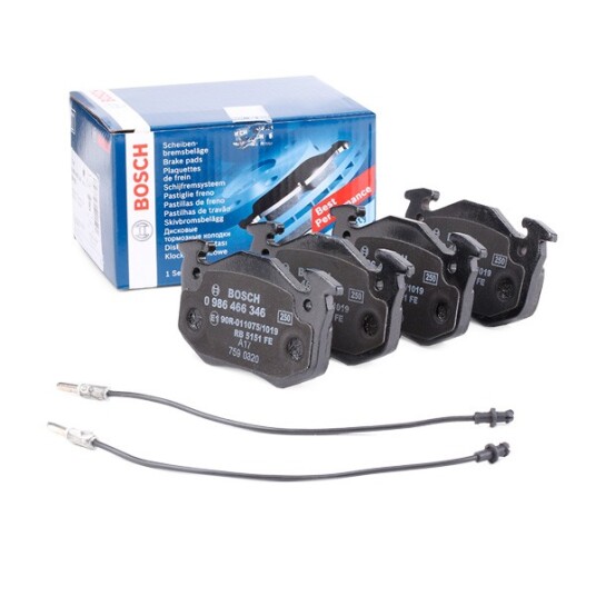 Bremseklosser BOSCH 0 986 466 346 Bremseklosser BOSCH 0 986 466 346