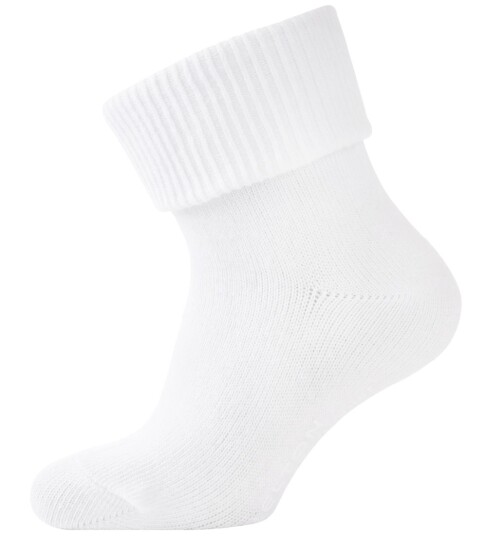 Melton Sokker med Antiskli Hvit 27/30 Sokker 27 30