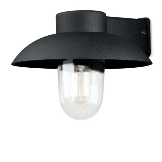 Konstsmide Mani Utendørs Vegglampe Svart Konstsmide Mani Utendørs Vegglampe Svart