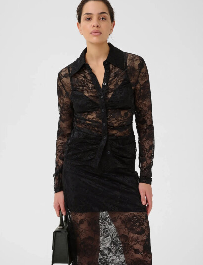 Gestuz Gzleala Shirt - Black - XS