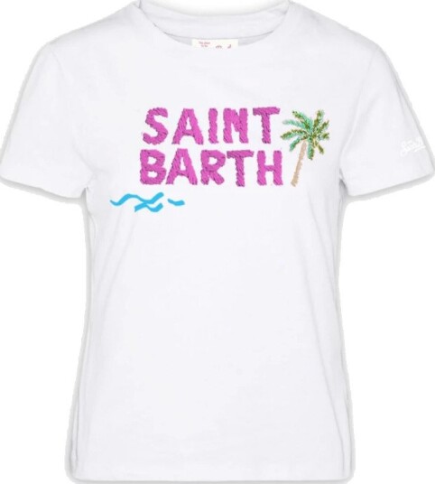 MC2 Saint Barth Dame Topper Hvit L,