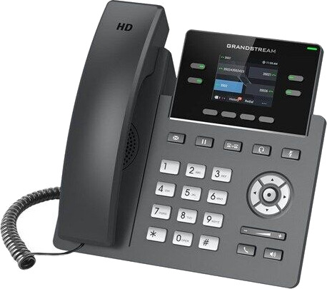 Grandstream GRP2612P - VoIP phone with caller ID/call waiting - 3-way call capability Grandstream GRP2612P - VoIP phone with caller ID/call waiting - 3-way call capability