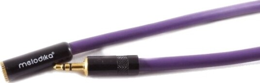 Melodika Jackkabel 3,5 Mm - Jack 3,5 Mm 15 M Lilla