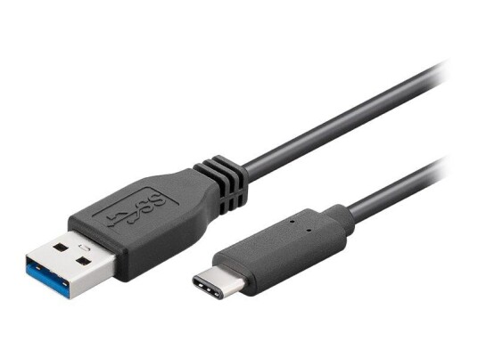 MicroConnect USB-C Kabel 3.2 Gen 1 A til 24 pin 0,15m Svart