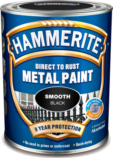 HAMMERITE SMOOTH FINISH SORT 0.25L