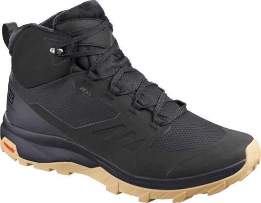 Salomon Men's Outsnap CSWP Black/Ebony/Gum 40 2/3, Black/Ebony/Gum1a