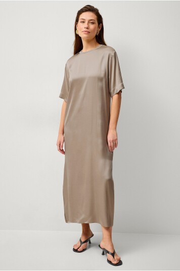 Second Female Maxikjole Bardi Dress Beige