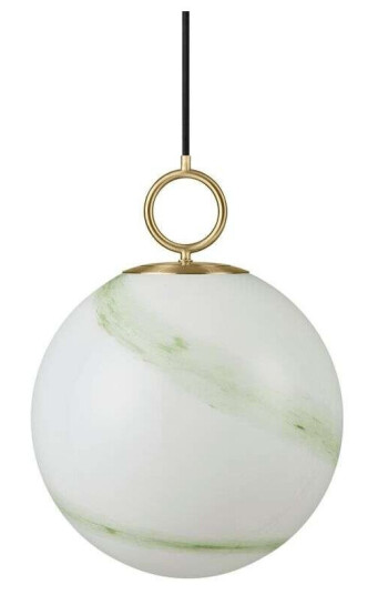 Halo Design Stockholm Pendel Ø30 Marble Green