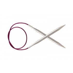 KnitPro Nova Metal Rundpinne Messing 50cm 2,75mm / 19.7in US2