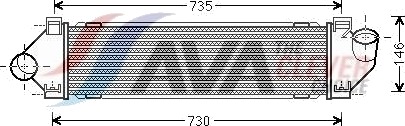Intercooler AVA COOLING SYSTEMS FDA4480