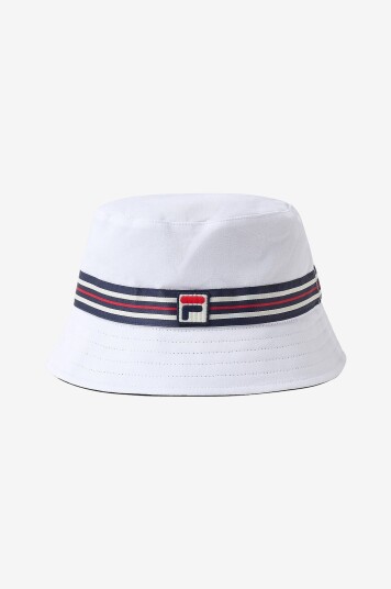 FILA Hatt Pariana Reversible Bucket Hat Hvit FILA Hatt Pariana Reversible Bucket Hat Hvit