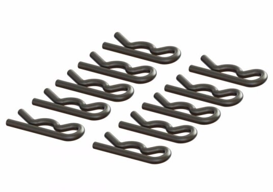 ARRMA 320209 Body Clip Black Small 10