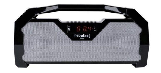 Rebeltec SoundBox 400 Bærbar Bluetooth Høyttaler med FM-Radio - Svart
