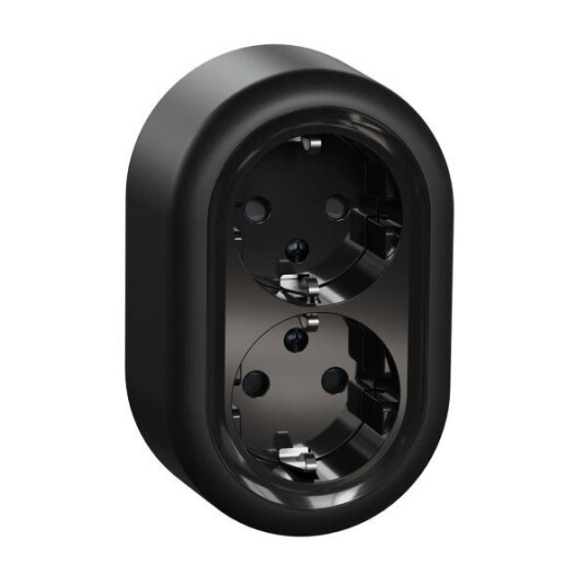Schneider Electric WDE015996 Stikkontakt hurtigkobling, utenpåliggende 2-veis