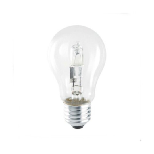 Halogen E27 Halogenpære Normal Klar 18W 2700K 210 lumen Halogen E27 Halogenpære Normal Klar 18W 2700K 210 lumen