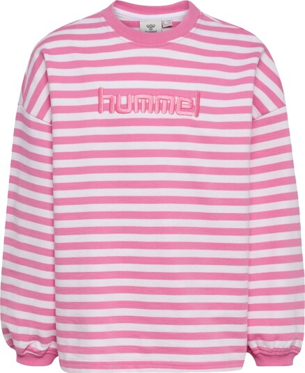 Hummel Collegegenser hmlJR Geggo Fuchsia Rosa Hummel 11 12 år (146 152) Collegegenser Hvit