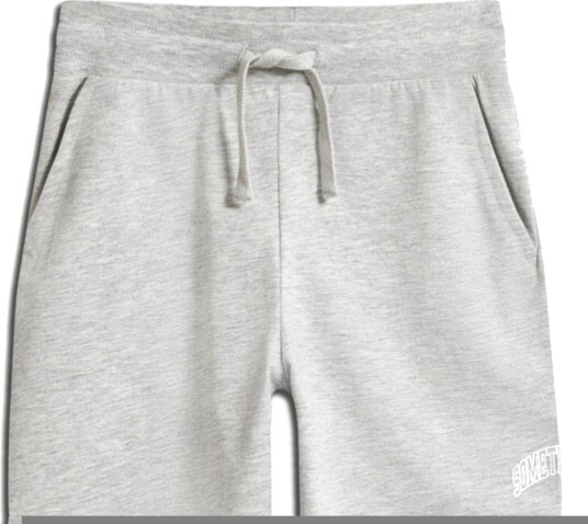 Sometime Soon Ocean Shorts til barn grey melange 128 128